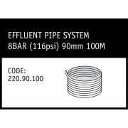 Marley Effluent Pipe System 8Bar (116psi) 90mm 100M - 220.90.100